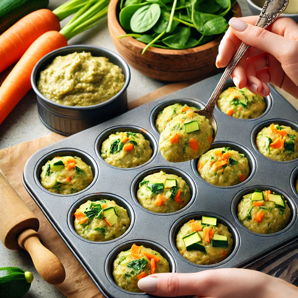 How to Make Mini Veggie Muffins Kids Will Love