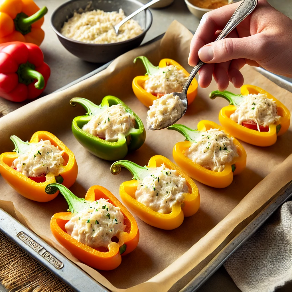 Stuffed Mini Bell Peppers