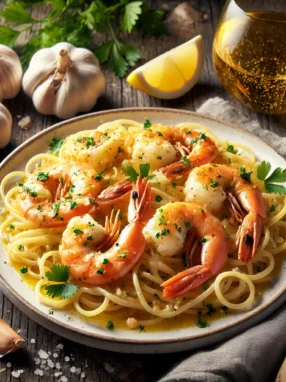 How to Make Garlic Butter Shrimp Pasta in Under Minutes