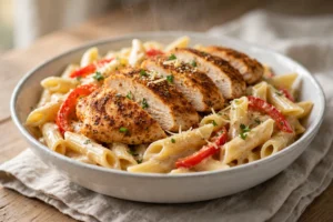 Yummy Creamy Cajun Chicken Pasta (Easy 40-Minute Dinner)