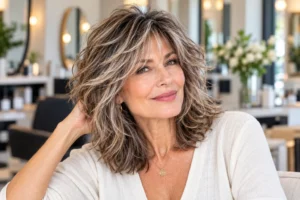 Modern Shag Haircuts for Women Over 50: 17 Soft, Wearable Ideas