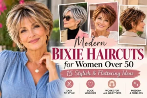Modern Bixie Haircuts for Women Over 50: 15 Soft, Wearable Ideas